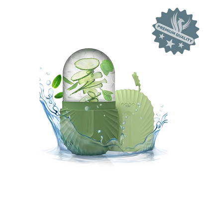 Ice mold for facial massage